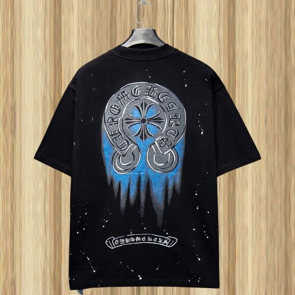 Chrome Hearts Crew Neck Short Sleeve T-Shirt - Picture 2 of 2